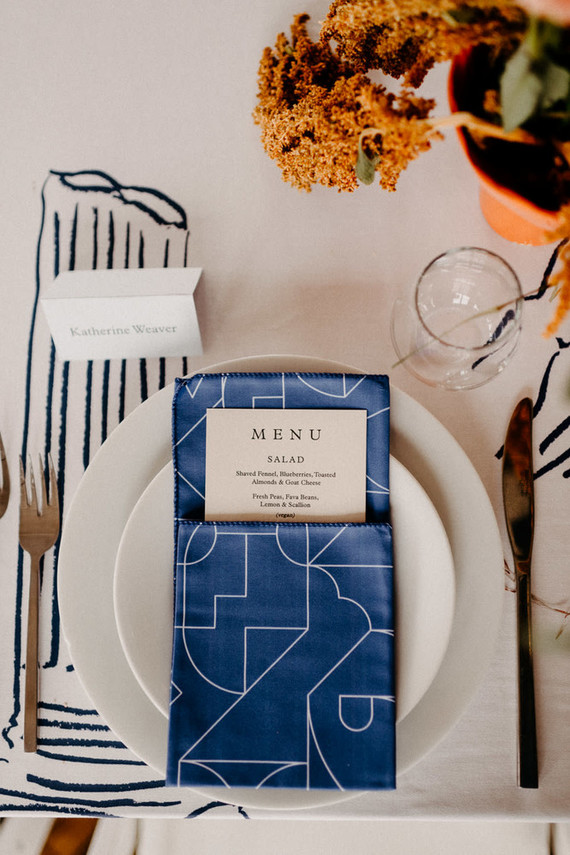 Un mariage d'automne DIY plein de réflexion... avec des kilts !