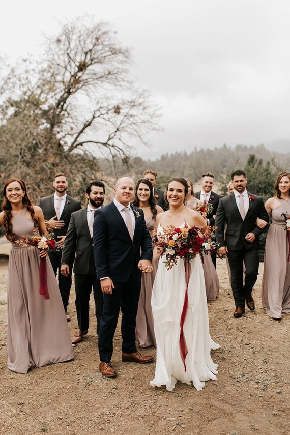 Le mariage d'automne parfait dans le pays des pommes à Sacred Mountain à Julian, CA