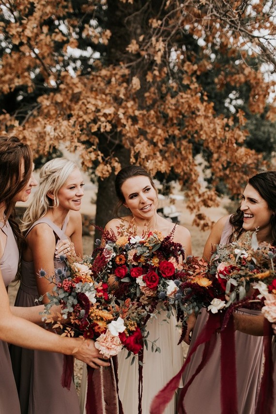 Le mariage d'automne parfait dans le pays des pommes à Sacred Mountain à Julian, CA