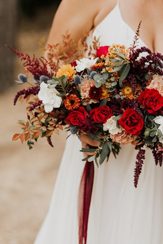 Le mariage d'automne parfait dans le pays des pommes à Sacred Mountain à Julian, CA