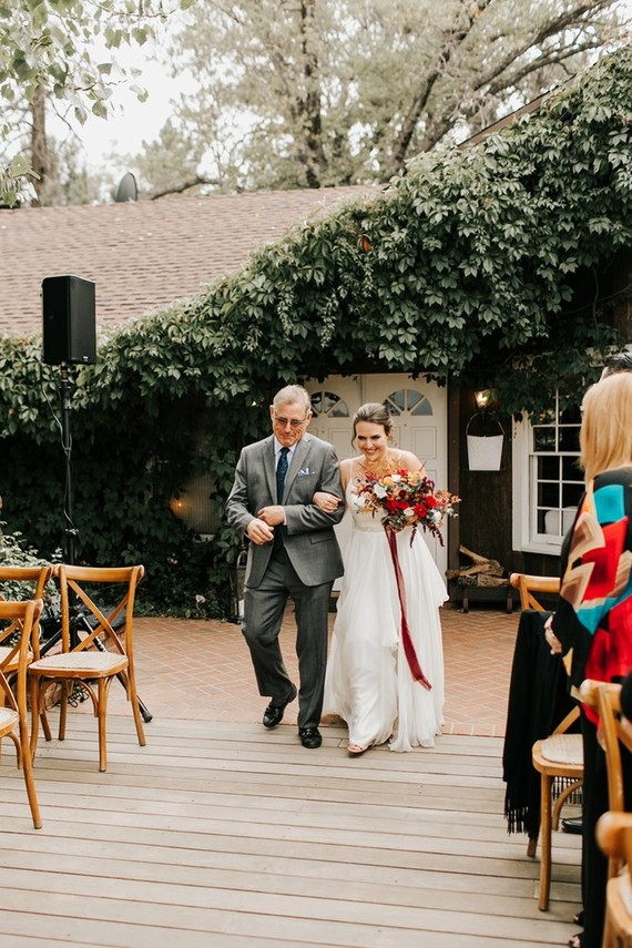Le mariage d'automne parfait dans le pays des pommes à Sacred Mountain à Julian, CA