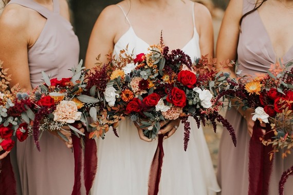 Le mariage d'automne parfait dans le pays des pommes à Sacred Mountain à Julian, CA