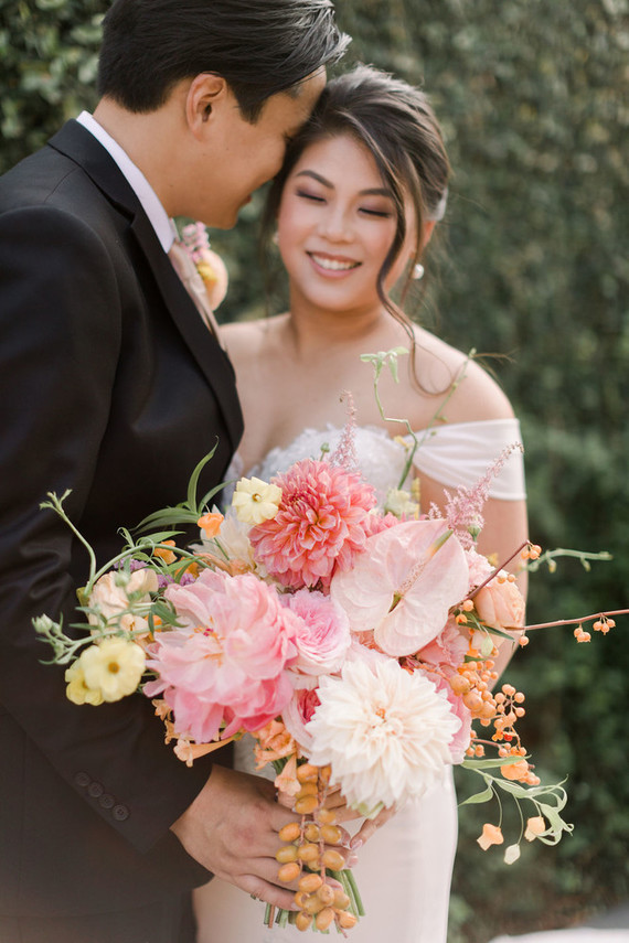 Mariage moderne pour passionnés de gastronomie au Fig House