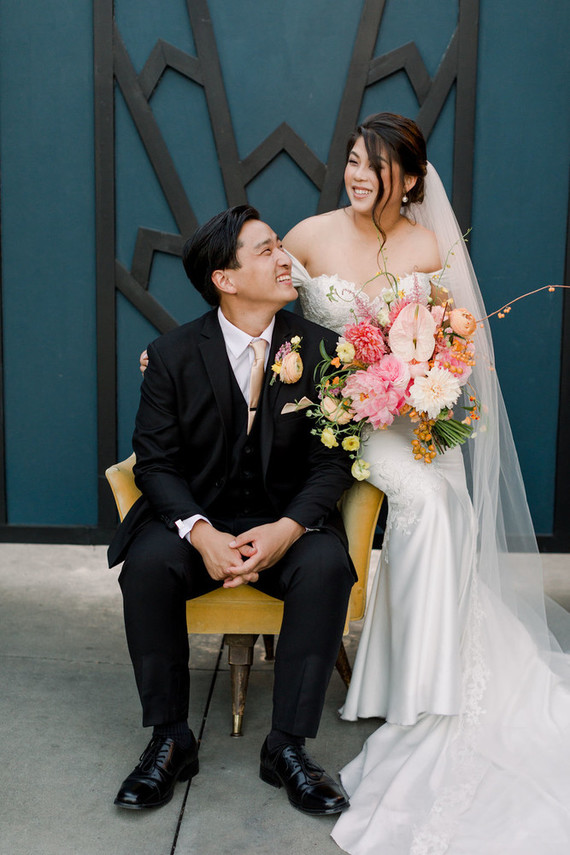 Mariage moderne pour passionnés de gastronomie au Fig House