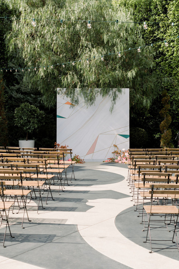 Mariage moderne pour passionnés de gastronomie au Fig House