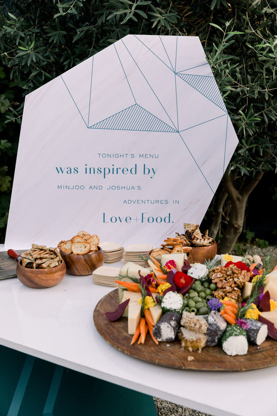 Mariage moderne pour passionnés de gastronomie au Fig House