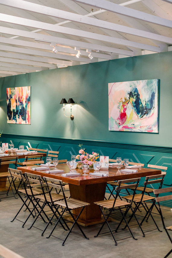 Mariage moderne pour passionnés de gastronomie au Fig House