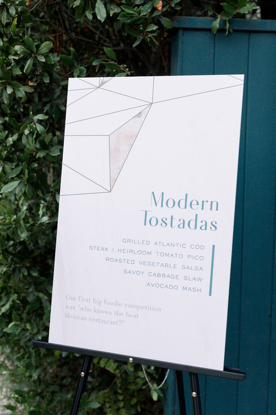 Mariage moderne pour passionnés de gastronomie au Fig House