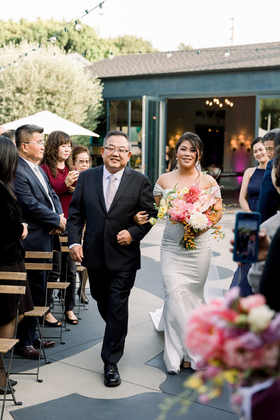 Mariage moderne pour passionnés de gastronomie au Fig House