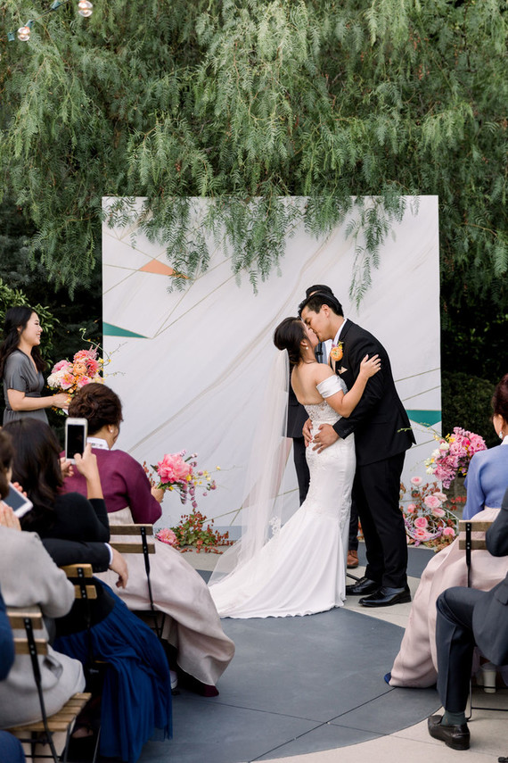 Mariage moderne pour passionnés de gastronomie au Fig House