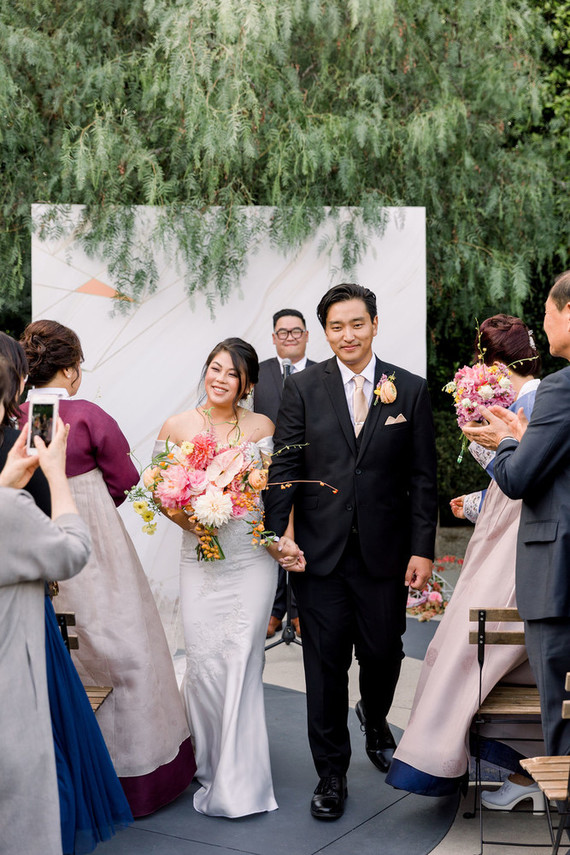 Mariage moderne pour passionnés de gastronomie au Fig House