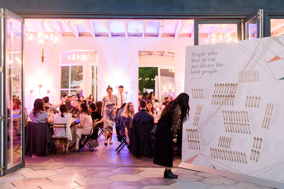 Mariage moderne pour passionnés de gastronomie au Fig House