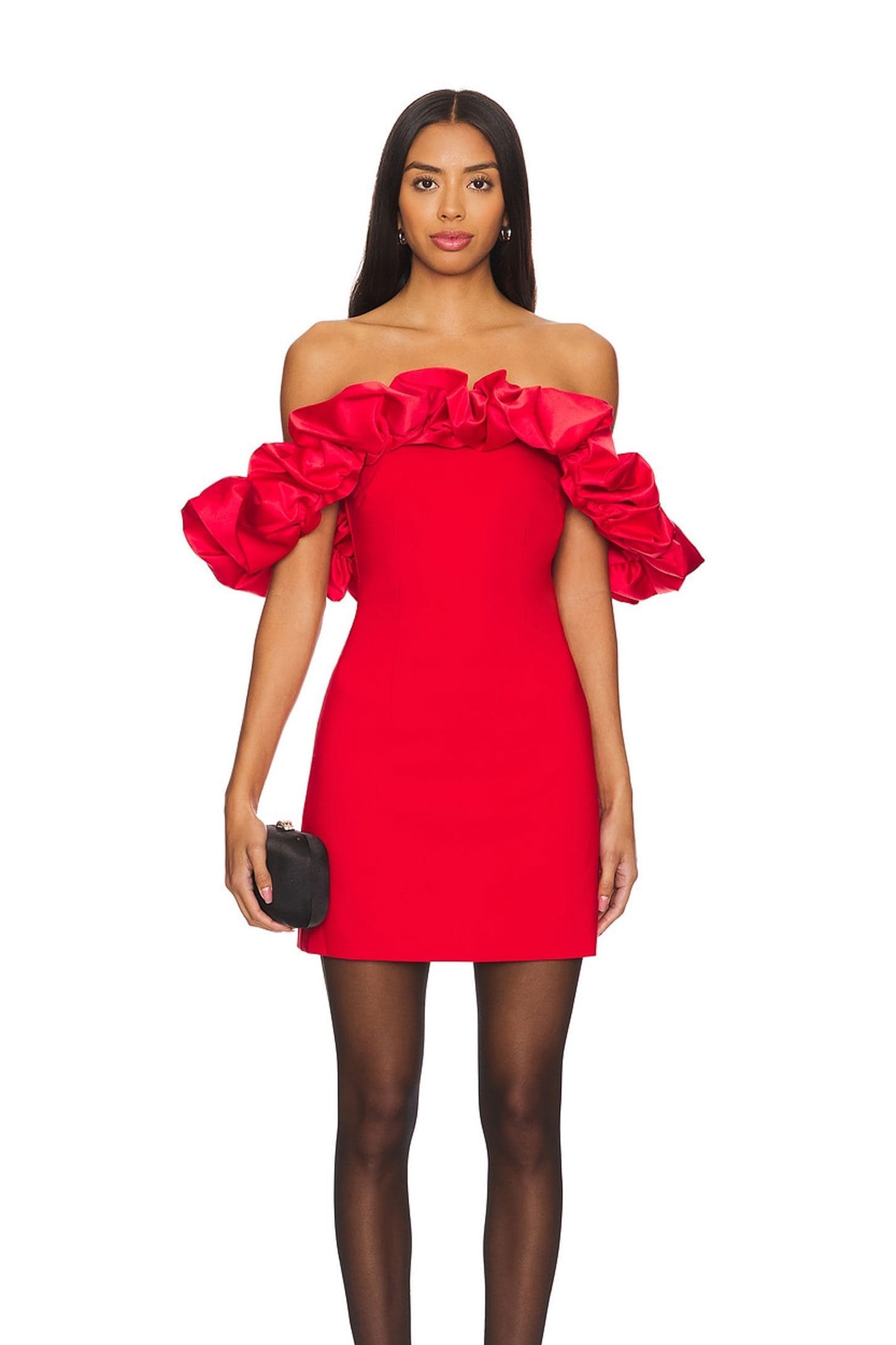 Robe mini rouge