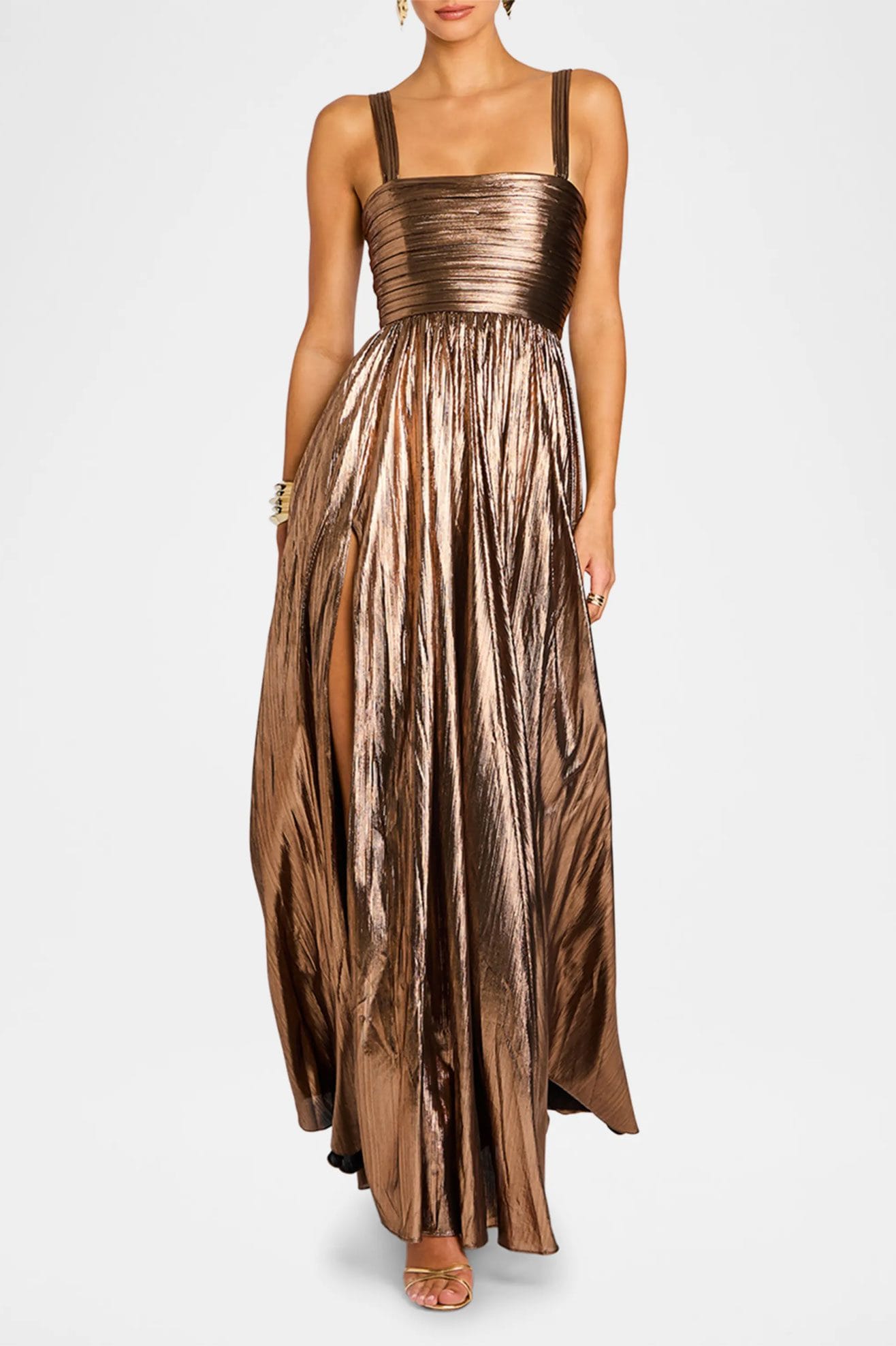 Robe métallisée Retrofête